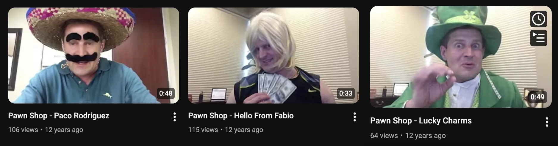 Kevin Wessell operating pawn shop, contradicting 30 years experience claim